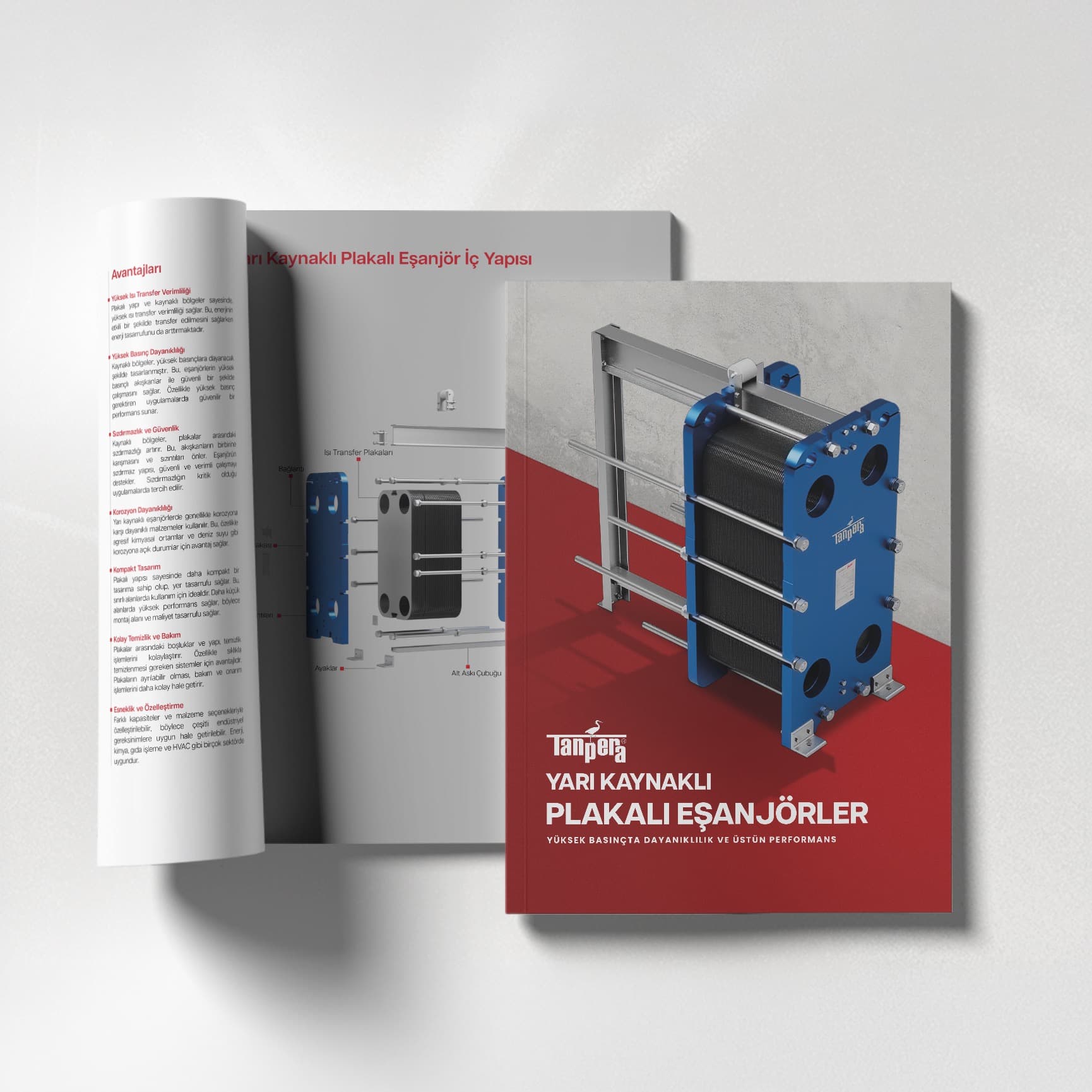Halbgeschweißter Plattenwärmetauscher
